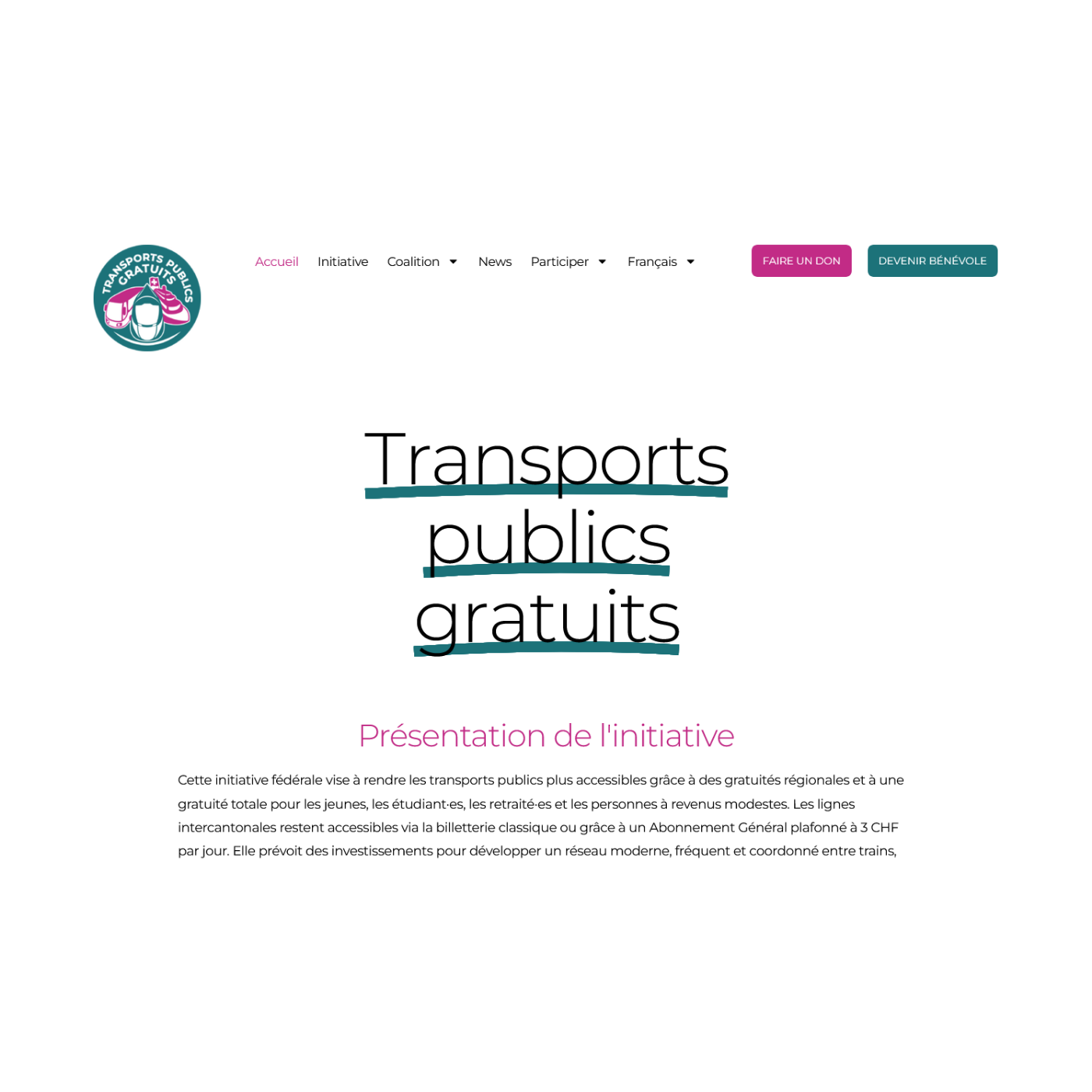 Transports publics gratuits